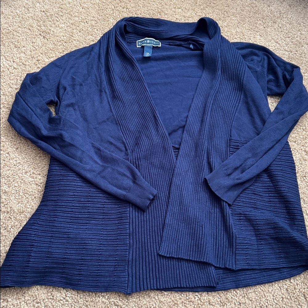 Scott Deep Blue Knitwear
